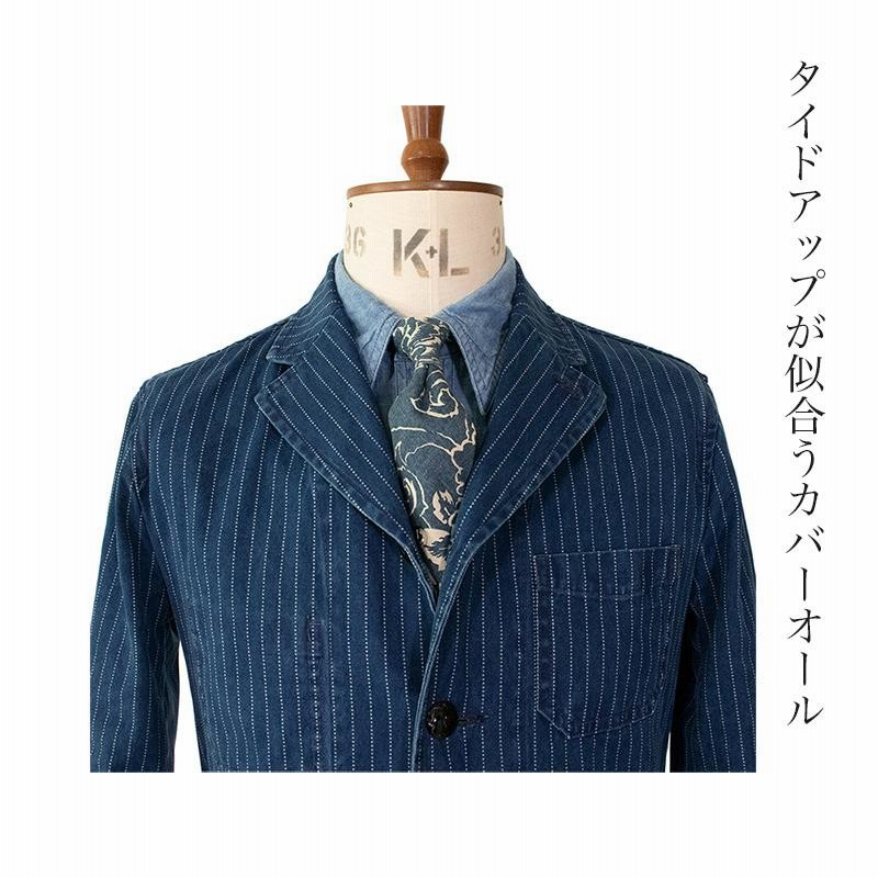 RRL ストライプ カバーオール S 【公式通販】