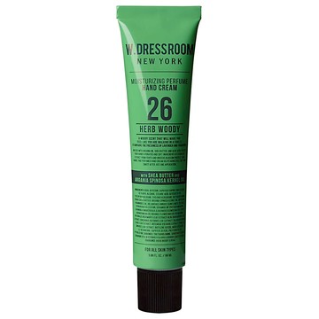 W.DRESSROOM 潤澤香水護手霜 No.26 質樸木香，含摩洛哥堅果油和乳木果油  50ml  1條