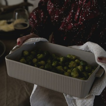 瑞典 sagaform  Flora 烤盤/餐盤-中型