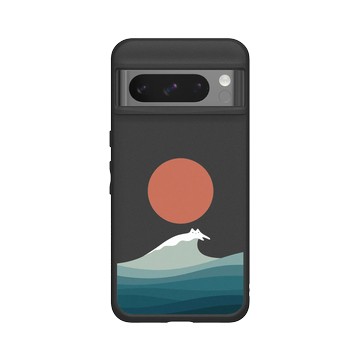 Pixel 8 Pro SolidSuit 黑 - ilovedoodle (Lim Heng Swee) - Cat Landscape - 暴風雨前的貓