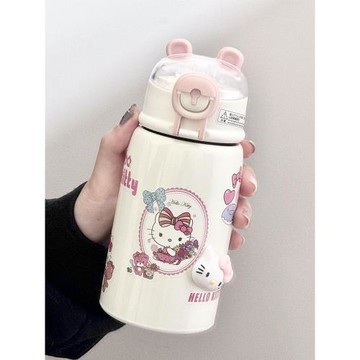 三麗鷗美樂蒂玉桂狗保溫杯女生高顏值水杯可愛學生316不銹鋼杯子