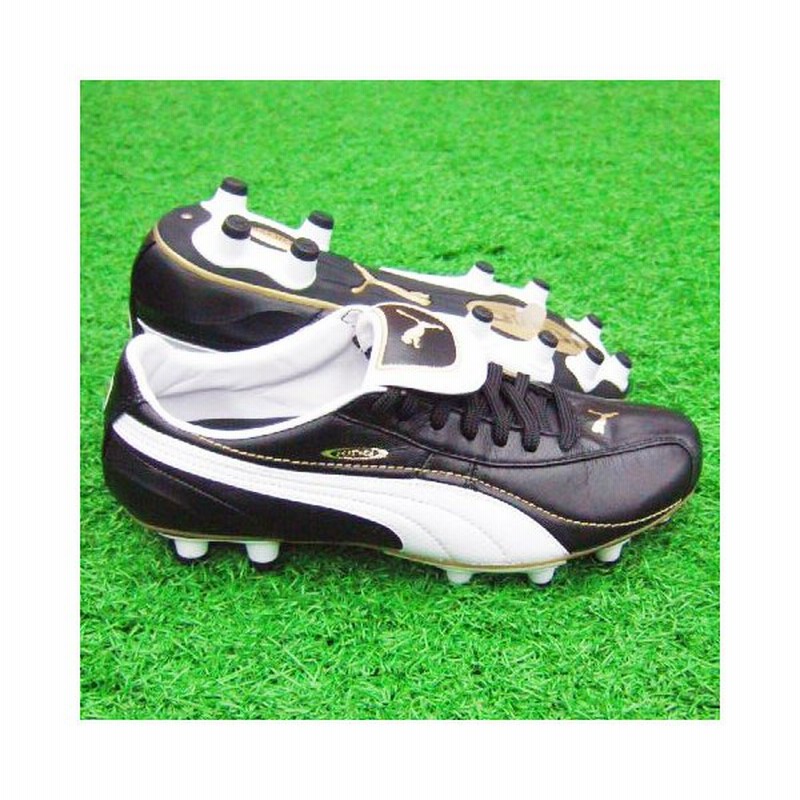 プーマキングxl I Fg ブラック ホワイト チームゴールド Puma プーマ サッカースパイク 通販 Lineポイント最大0 5 Get Lineショッピング