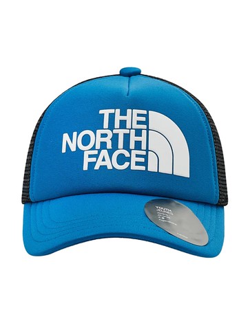 the north face "trucker banff" logo hat