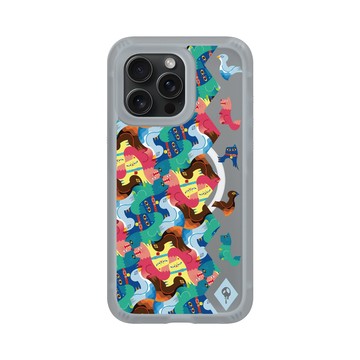 iPhone 15 Pro Max AirX 流變灰 - MITSUME - Colorful animals