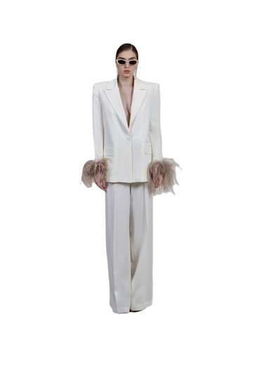 The Archivia - Tailleur Giacca e Pantaloni Ares Ivory
