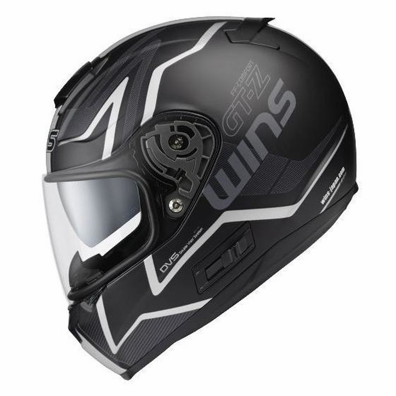 WINS ウインズ バイクヘルメット Mサイズ FF-COMFORT GT-Z ヘルメット ウインズ WINS FF-COMFORT GT-Z マットブラック