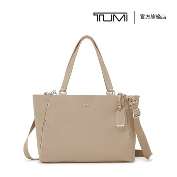 Voyageur Valetta 中型托特包 - 燕麥色