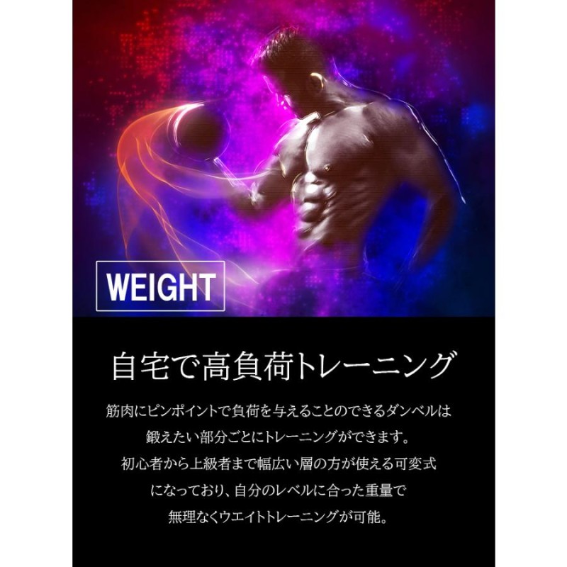 ダンベル ブラック ダンベル60kgセット 筋トレ トレーニングベンチ 可変式ダンベル 30kg×2個 アジャスタブル 可変式 | LINE ブランドカタログ