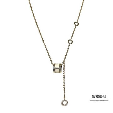 項錬小蠻腰女戒指圈鎖骨錬冷淡風項錬【聚物優品】