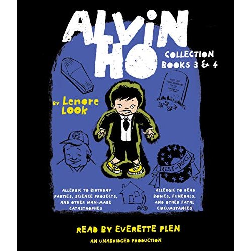 Alvin Ho Collection: Books and 4: Allergic to Birthday Parties  Science Projects  and Other Man-made Catastrophes and Allergic to Dead Bodies  Funer