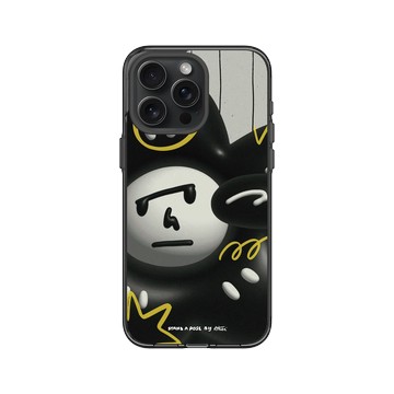 iPhone 15 Pro Max Clear 酷墨灰 - Abei - HuaHua Strikes a Pose