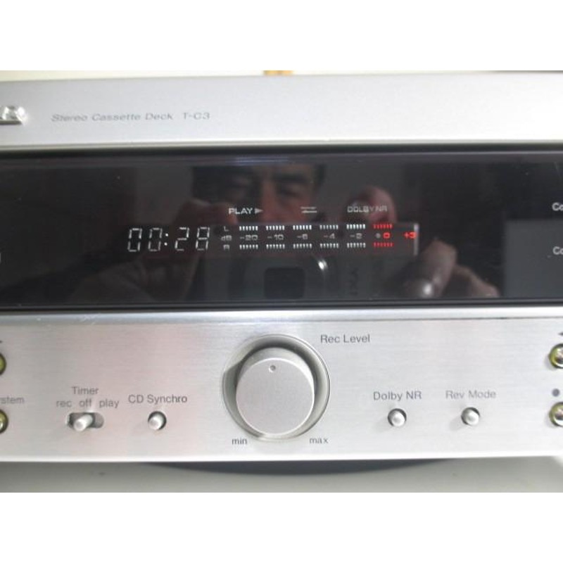 Pioneer T-C3 〓 パイオニア コンパクトなカセットデッキ T-C3