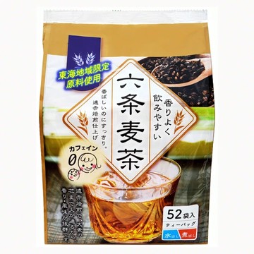 福玉 六條麥茶 東海地域限定原料使用  1袋  52包  7g