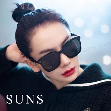 【SUNS】韓國偏光太陽眼鏡 大框TR時尚墨鏡 明星款 男女適用 防眩光 抗UV400 S1114