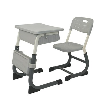 家用C型培訓班課桌椅兒童學習桌學校教室單人中小學生課桌椅批發[DD120109]