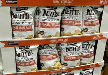 [COSCO代購6] C1276922 KIRKLAND SIGNATURE 科克蘭喜馬拉雅粉紅鹽洋芋片 907公克