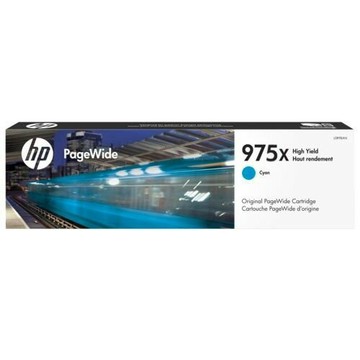 【領券滿額折200】  HP 975X PageWide 高印量青色原廠墨水匣 (L0S00AA)