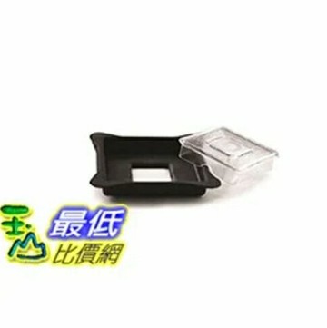 Blendtec 200088 大孔洞 原廠容杯杯蓋 Vented Gripper Lid 適用 FourSide 4角容杯 / WildSide 5角容杯 食物調理機替換杯子杯蓋 CC4