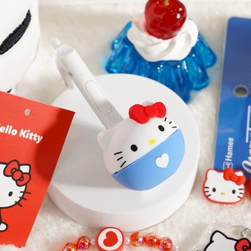 跟隨音樂同搖擺【Teamson】日本 Otamatone 彈奏樂器 - 凱蒂貓 (小型) OTA-0012 附贈鎖匙鍊 三麗鷗 彈奏樂器 電子樂器 兒童 生日禮物 才藝表演 輕鬆彈奏 開心成長