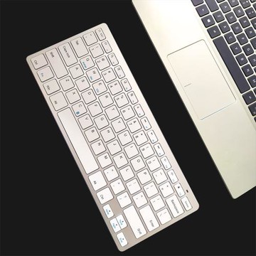 迷你藍牙鍵盤適用手機 ipad 平板電腦外出輕薄便攜鍵盤一件代發