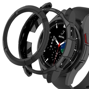 The Joeun Seller Galaxy Watch 4 Classic 46mm (R895/R890) 錶圈一體式保護殼  1個  黑色
