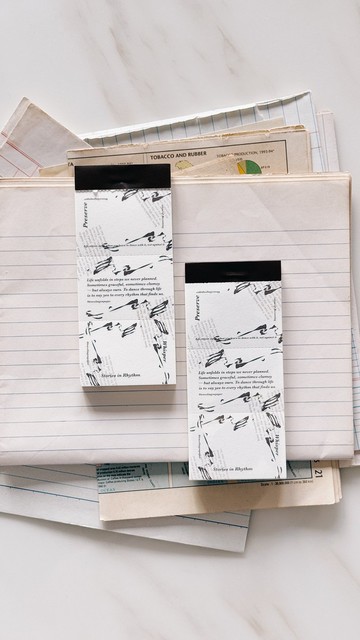 Stories in Rhythm・便簽本 / memo