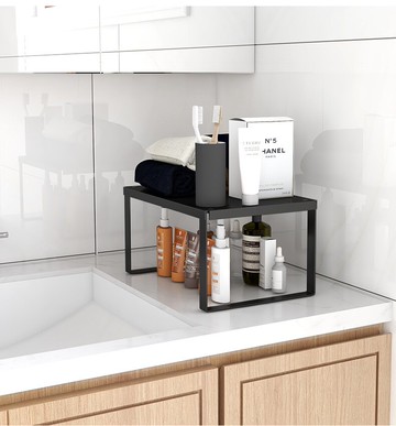 廚房臺面分層置物架桌面儲物架收納櫥柜調料鍋架廚房收納家用大全