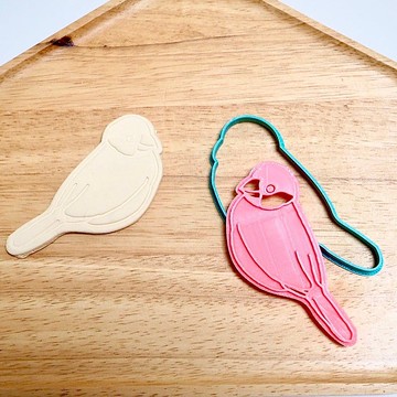 Sakura 文鳥 B 曲奇型側身版