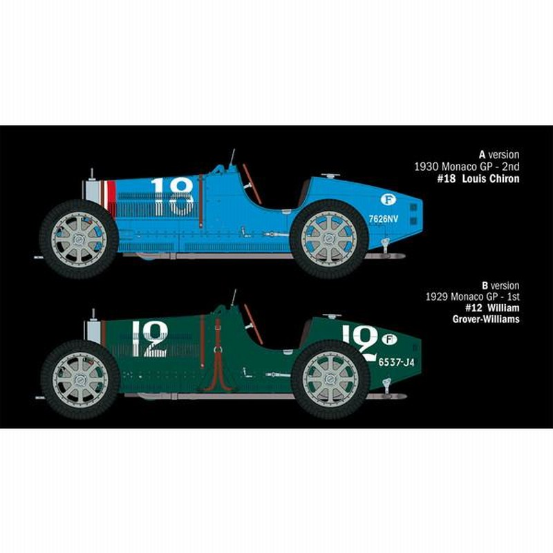 イタレリ 1/12 ブガッティ タイプ35B プラモデル IT4710 | LINE