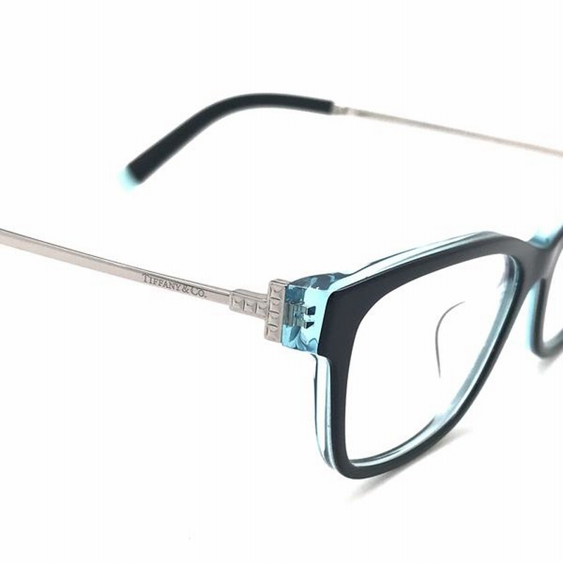 Tiffany & Co. メガネ ブラック/クリア（ティファニー TIFFANY&Co 