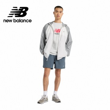 【New Balance】可收納防風防潑水長袖外套_男性_灰色_MO51501YST