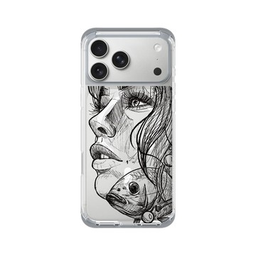 iPhone 17 Pro Max ClearX (MagSafe 兼容) 霜透灰 - MYMY REVERZ TATTOO - MOOREA