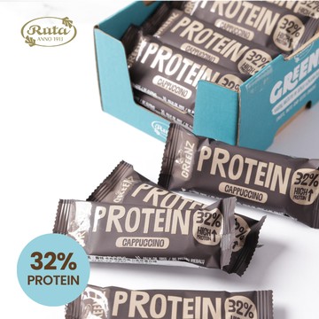 【立陶宛 Ruta露特巧克力】很適合送給熱愛運動的你❤️ 卡布奇諾巧克力風味蛋白棒 (20入/盒)