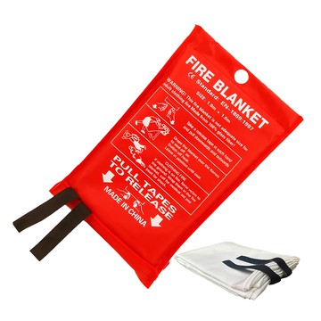 AHOYE 露營防火布/隔熱布/防火墊/滅火毯 非消防用器材  1 x 1m  p01_05244398  1個