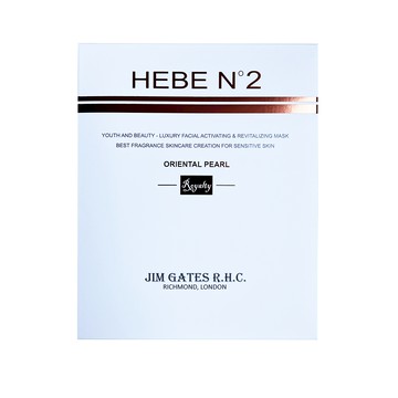 【JIM GATES R.H.C.】英國HEBE N°2頂奢極萃美顏賦活精華面膜-東方明珠2入組
