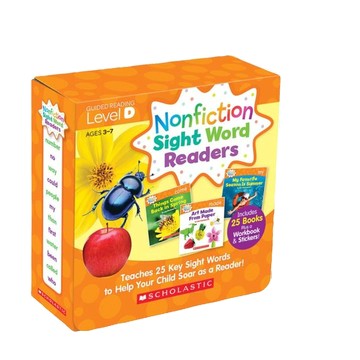 Nonfiction Sight Word Readers D 盒組25本(有聲) / Scholastic出版社旗艦店