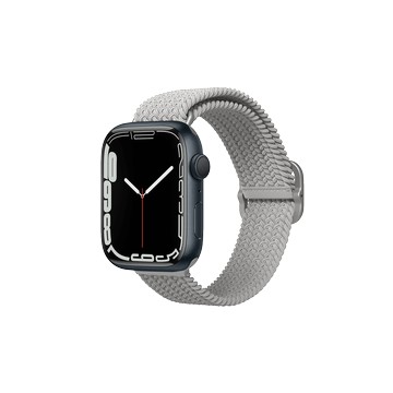 Apple Watch Series 7 (45mm) Apple Watch 專用編織錶帶 灰