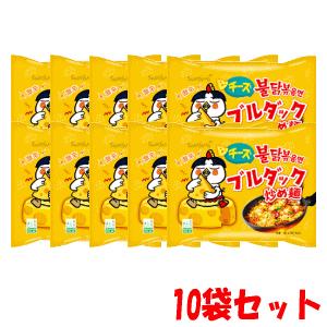 三養ジャパン チーズブルダック炒め麺 140g×10