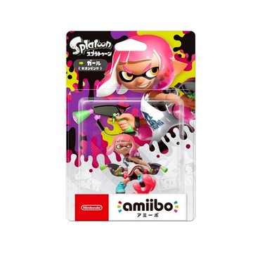 【電玩批發商】NS Switch Amiibo 斯普拉遁 粉色女孩 漆彈大作戰 噴漆大作戰 服裝 裝備 阿咪波 漆彈
