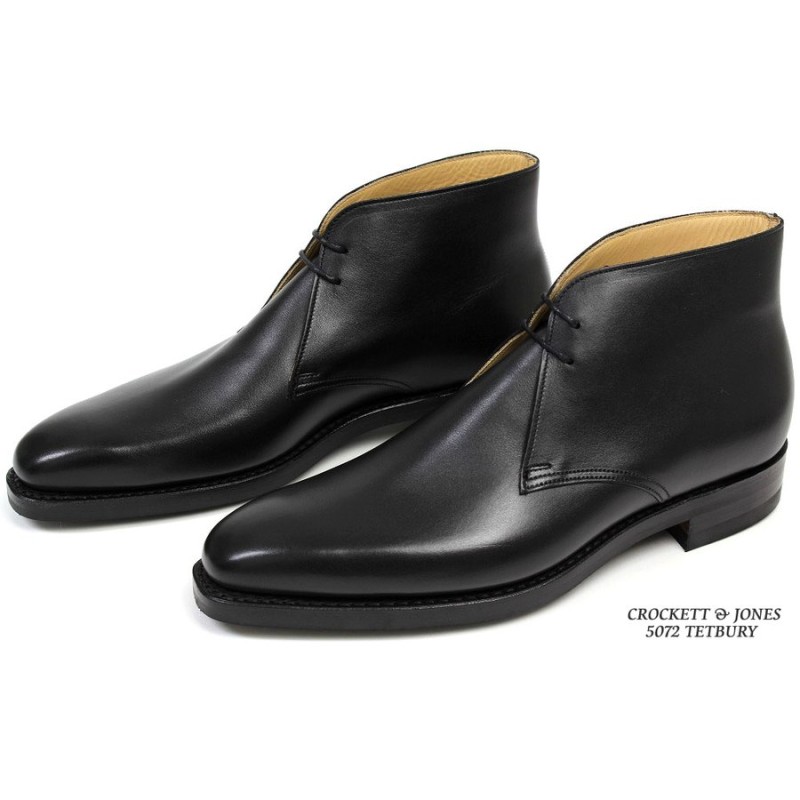 クロケット＆ジョーンズ チャッカブーツ テットベリー ブラック ワックスカーフ （CROCKETTJONES TETBURY BLACK WAX  CALF） 通販 LINEポイント最大0.5%GET | LINEショッピング