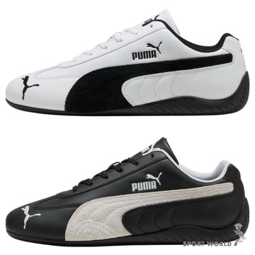 Puma 賽車鞋 男鞋 女鞋 瘦子 王靜 Speedcat LTHR 白/黑【運動世界】40317501/40317502