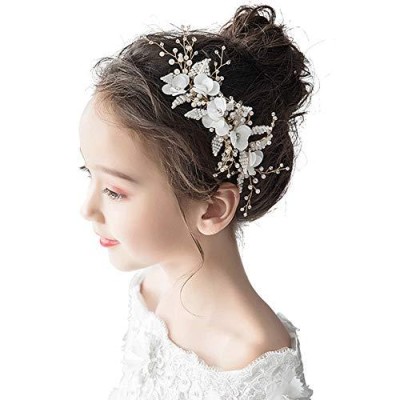 Ymgot 子供 髪飾り 花 ヘアアクセサリー ヘッドドレス フォーマル