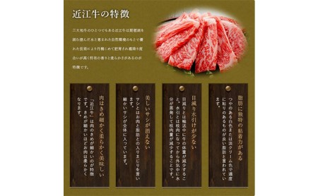 近江牛ロース・肩ロース（すきしゃぶ）700g