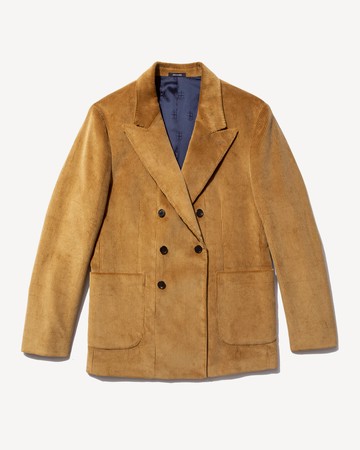 Noah Oversized Double-Breasted Corduroy Sport Coat Fawn / 40R