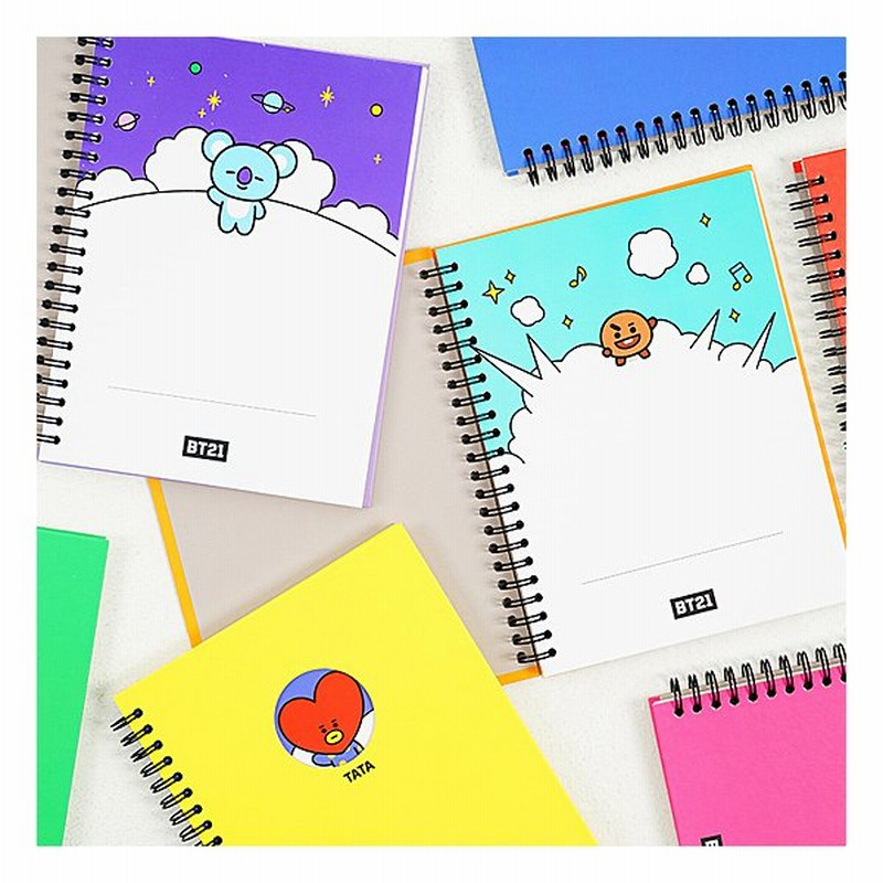 Bt21 窓付き A5 ハードカバー リング ノート 韓国文具 文房具 かわいい 防弾少年団 公式 通販 Lineポイント最大0 5 Get Lineショッピング