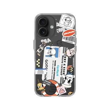 iPhone 16 Clear 透明 - Godgwawa 變種吉娃娃 - 吉速駕照
