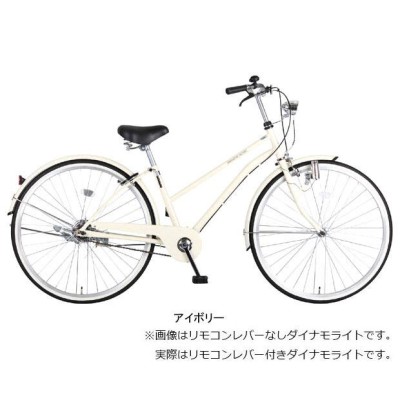 自転車 ママチャリ 完全組立 27インチ 変速なし シティサイクル