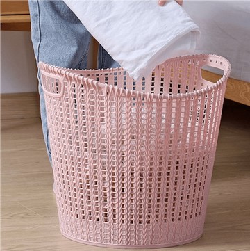 髒衣籃衣物玩具收納筐家用镂空塑料浴室洗衣籃髒衣簍髒衣服收納籃