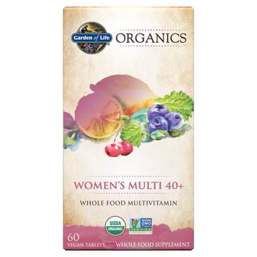 Garden of Life Mykind Organics Women's Multi 40 Plus 60 Vegan Tablets