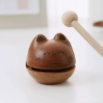 ✨可開發票#鯨木魚高級ins風新款臥室房間敲打可愛隨身解壓打擊樂器擺件學生